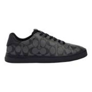 Coach Black Signature Pattern Sneakers